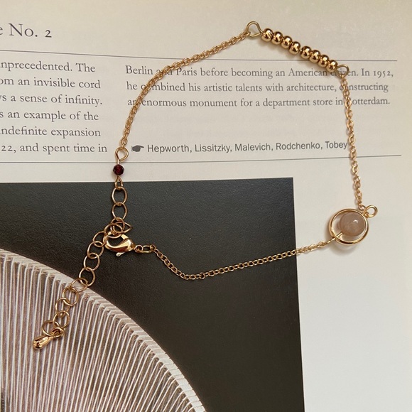 LAST ONE 💖Strawberry Stone Bracelet - Picture 2 of 7